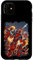 iPhone 11 Marvel Deadpool Family Battle Charge Distressed Comic Art Case