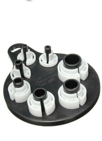 Kit 7 Pezzi Morsetti Smontaggio Tubi Aria Condizionata Auto – Strumento per Collegamenti Rapidi e Manicotti – Adatto a Tubi Olio e AC – Per Riparazioni Climatizzatori Auto, Officina e Fai-da-Te