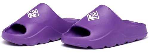 Kappa - Ciabatte, Unisex, Viola, Etilene Vinil Acetat, Nuoto, Plume 1 Acf Fiorentina, Taglia: 41