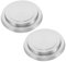 Tofficu Lot De 4 Housses De Protection Pour Cuisinière À Induction En Acier Inoxydable Argenté