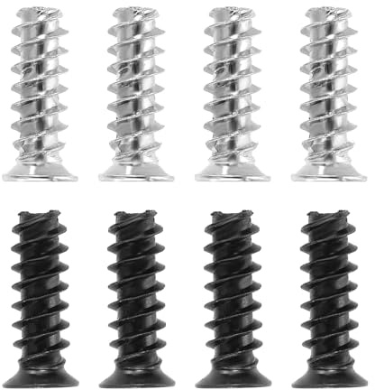 PATIKIL 60Pcs Computer Case Fan Screws Kit, M5 x 15mm Short Phillips Flat Head PC Cooling Fan Mount Screws for Motherboard Radiator Hard Drive PC Case (30 Pcs of Each)