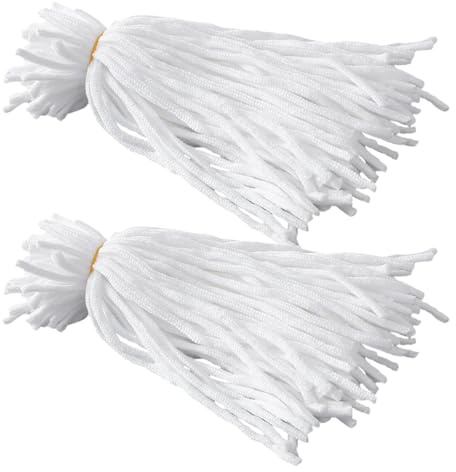 GATHINESS 200 Pièces de Ficelle en Coton Blanc pour Arrosage Automatique de Plantes en Pot D'intérieur, Corde Absorbante Facile à Utiliser Garantissant une Humidité Constante