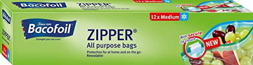 Bacofoil All Purpose Medium Zipper Bags
