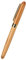 Akozon Calligraphy Art Fountain Pen, Bamboo plywood Calligraphy Pen 1pc Broad Stub Chisel-pointed Nib Writing Gothic Arabic Italic (written1.5mm)