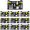 Aoicrie 10PCS 3.3V 5V Power Supply Module for MB102 102 Prototype Breadboard DC 6.5-12V or USB Power Supply Module