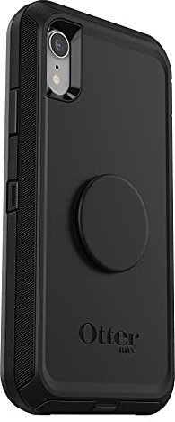 OtterBox + Pop DEFENDER SERIES Case for Apple iPhone XR - Black