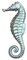Broche Hippocampe, Broche Cheval Marin,