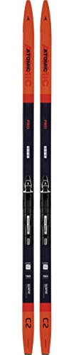 ATOMIC Pro C2 SKINTEC PLK ACS JR Ski, Unisex, rot/schwarz/weiß, 160 cm