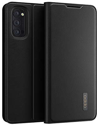 OPPO Etui à Rabat pour Reno4 Pro Noir