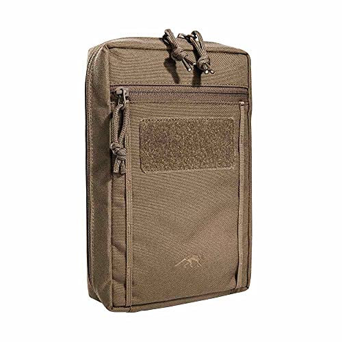 Tasmanian Tiger TT Tac Pouch 7.1 Rucksack Zusatz-Tasche mit Patch Klett-Fläche Molle-System kompatibel, Zubehör-Tasche für EDC, Werkzeug oder kleine Erste Hilfe Sets, 24 x 15 x 6 cm, Coyote Brown
