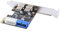 Multibao 2 Ports PCI-E USB 3.0 with 4 Pin molex and 19Pin 20Pin Interface PCI Express Card Adapter for Windows XP/Vista/7/8/10