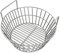 Stainless Charcoal Ash Basket for Large BGE Grill, Charcoal Grill Ash Basket also fits Kamado Joe Classic and Other Similar Grills