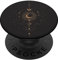 Celestial Line Astrology Sun Moon Stars Planets Black PopSockets Adhesive PopGrip