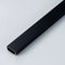 VonkPeter Square Box Cable Trunking,Aluminum Alloy Trunking,Self-Adhesive Cable Hider,Decor Wire Hider,Electrical Cable Management，1m Long,Cable Management For Home Office（9 Colors）, Black, 20x10mm