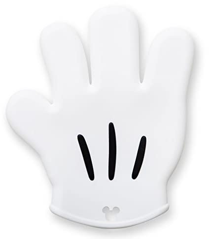 Disney Mickey Mouse - Manopla de horno de mano para cocina, hornear, barbacoa, réplica de guante grueso resistente al calor