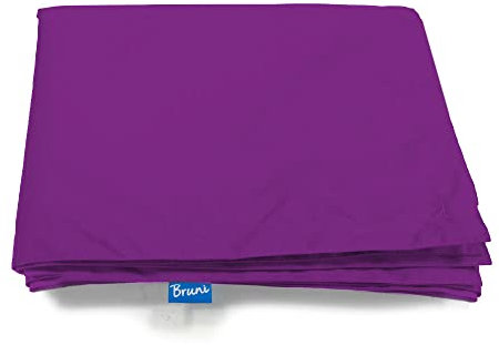 Bruni Sitzsack-Wechselhülle (violett) inklusive Innenhülle - Sitzsack-Bezug für alle rechteckigen 180 x 140 cm XXL-Sitzsäcke, Indoor- und Outdoor-Sitzsack-Hülle ohne Füllung