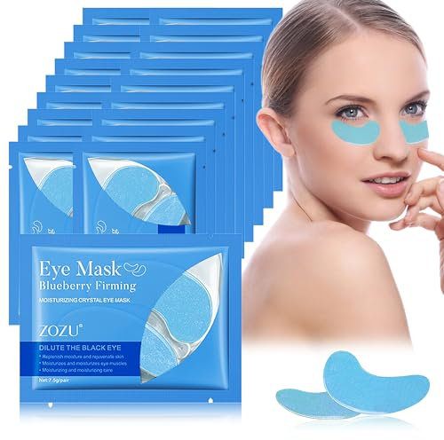 Augenpads Kollagen & Hyaluronsäure (Blaubeere) (20 Paare)