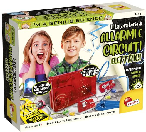 Lisciani Giochi- I'm a Genius Labor für elektrische Schaltungen, 105564, Mehrfarbig