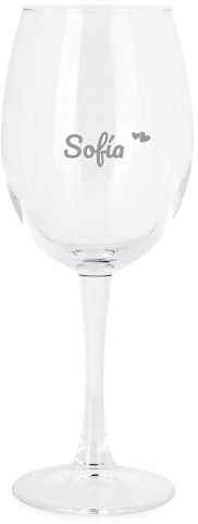 Cocholate | Copa de Vino Personalizada | Copa de Cristal Grabada para Vino con el Nombre o Texto que quieras | Copa de Cristal de (Gran reserva) (1, Copa de Vino Con Texto Grabado)