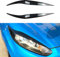 Frontscheinwerfer-Augenbrauenabdeckung, Aufkleber für Ford Fiesta MK6.5 2013-2017 2016