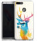 Custodia di Silicone Compatibile con Huawei Honor 9 Lite Custodia Trasparente Cover per Smartphone Trasparente Colorato Dipingere Festivals