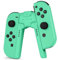 OFFCUP Ladegriff für Nintendo Switch NS/Switch OLED Joy Con, Efficient Charging Grip Controller Halterung V-förmiger Gaming Griff Controller Tragbarer Halter für Joy Con Switch Controller (Grün)