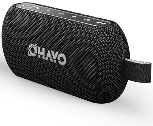 OHAYO Altoparlante Bluetooth portatile wireless da 40 W con luci, impermeabile IPX7, suono forte stereo, luci RGB, accoppiamento TWS, AUX e scheda TF in, per casa/festa/viaggio/outdoor/spiaggia