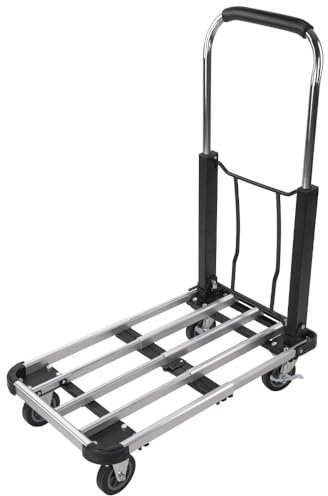 Alu Transportwagen Transportkarre Handwagen Rollwagen klappbar für 150 kg