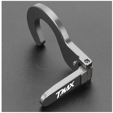 Hupenknopfverlängerung FÜR TMAX560 TECH MAX ABS TMAX560ABS TMAX560DX 2020-2024 2023 2022 Schalter Taste Abdeckung Horn Taste Shell Verlängerung Halterung(Gray with logo)