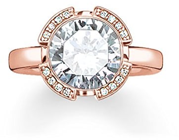 THOMAS SABO Damen-Ring 925 Sterling Silber roségold TR2038-416-14