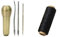 TILY Nähen Awl Für Markise, Zelte, Segeltuch Segel, Nähen und Leder Reparaturen + 50M 1 mm Nähen Gewachstes Gewinde 150D (schwarz)
