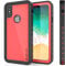 PunkCase iphone X Waterproof Case Studstar Series Slim Fit Ip68 Shockproof Dirtproof Snowproof Armor Cover For Apple iphone Ten Pink