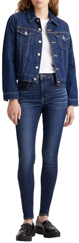Levi's Women's 720 High Rise Super Skinny Jeans, Love Song Dark, 27W / 30L