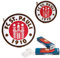 FC St. Pauli Patch Set Logo groß & klein + 2X FANERGY Traubenzucker