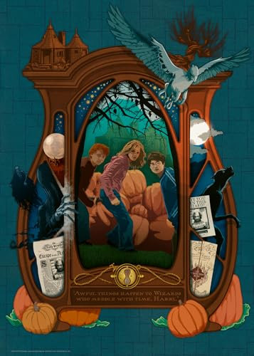 Ravensburger Puzzle 16517 Harry Potter und das Geheimnis um Azkaban 1000 Teile Puzzle für Erwachsene und Kinder ab 14 Jahren