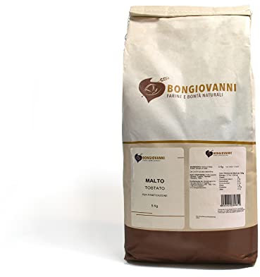 BONGIOVANNI FARINE E BONTA' NATURALI Malto Tostato per panificazione 5Kg