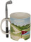 Out of the Blue Keramik Tasse Golfplatz mit Golfschläger-Stift und Golfball