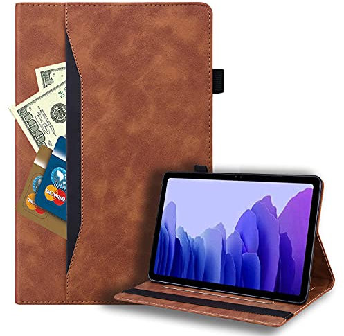 Vkooer Funda para iPad Mini 6ª Generación (8,3 Pulgadas, 2021) PU Cuero Carcasa Protector con Función de Soporte y Auto-Reposo/Activación Negocio Case para iPad Mini 6, Marrón