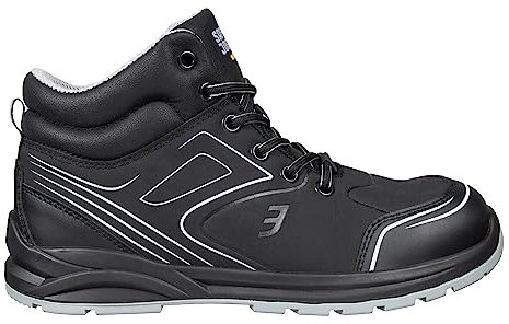 SAFETY JOGGER Damen Boot Sicherheitsschuhe, Schwarz, 39 EU