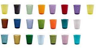 Memento synth Set 6 bicchieri acqua in plastica resistente agli urti 330 cc - Armonia