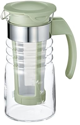 Hario Mizudashi Cold Brew Tea Maker, 700ml, Smoky Green