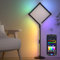 bedee LED Ecken-Stehlampe: Stehlampe mit Musiksynchronisation und Timer, moderne Stehleuchte mit 16 Millionen Farbwechseln, Smart-Fernbedienung und App-Steuerung für Wohnzimmer (140CM-Z)