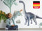 Osomhome Dino Wandtattoo Dinosaurier (240x170cm) | Wandtattoo Kinderzimmer Mädchen & Junge | Wandsticker Dinosaurier | Dino Deco Kinderzimmer Babyzimmer | Wandsticker & Wanddeko | Wall Stickers os3303