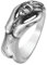 Gu Feng Schmuck Accessoire Persönlichkeit Vintage Medusa Herren Titan ring