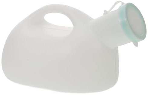 minkissy Urinoir Bouteille 2000 Ml Unisexe Urinoirs Bouteilles De Pipi En Plastique Toilettes D'urgence Dispositif D'urination Féminin Pipi Entonnoir Tasse Personnes Âgées Pipi Pot Pour