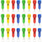 THE TWIDDLERS 48 Mini Torch Flashlight Keychains - Assorted Colours, Ideal as Party Bag Fillers for Kids
