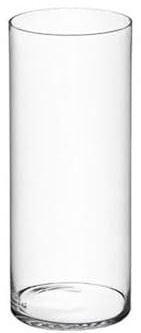 VASO IN VETRO CILINDRICO DIAMETRO 19 cm ALTEZZA 70
