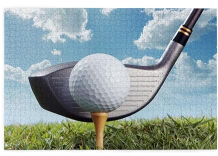 Personalized Picture Puzzles For Adults 1000 Piece, Golf Club Jigsaw Puzzles For Adults 1000 Piece Puzzle Educational Games Or Toys For Elders Children Family Friends