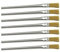 7 x Set MAAJ LÖTWASSERPINSEL/HÜLSENPINSEL mini 12 cm FLUSSMITTELBÜRSTE ZUM LÖTEN - Made IN Germany
