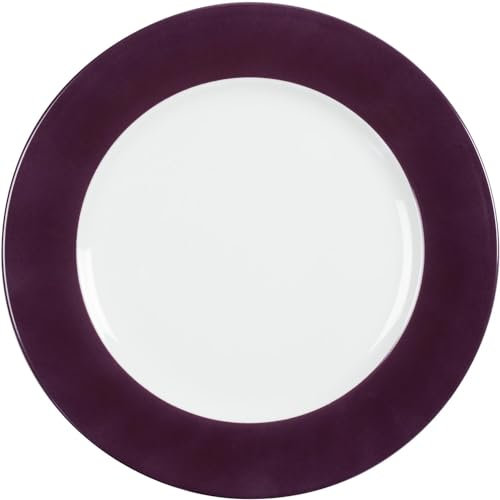 Eschenbach Porzellan Teller flach 26 cm in pflaume